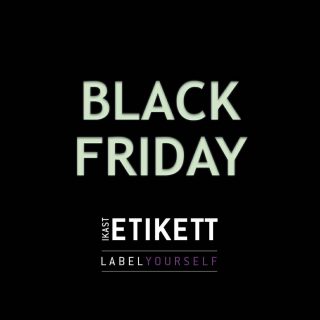 🖤 BLACK FRIDAY BEGINNT JETZT!
Benutzen Sie den Code BF10 und Sie bekommen 10% Rabatt auf Ihre gesamte Online-Bestellung. #ikastetikett #labelyourself #blackfriday19